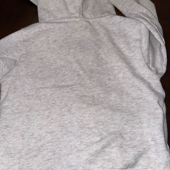 GAP Kids Gray Hoodie with Pink and Yellow Accents - Picture 2 of 6